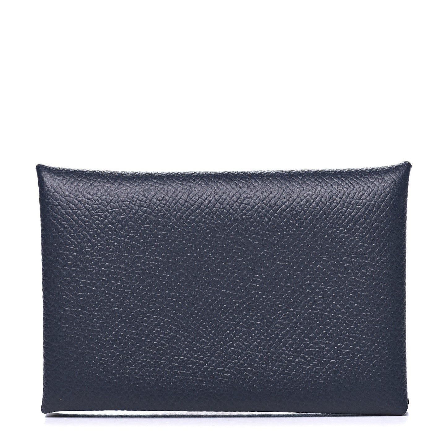 Epsom Verso Calvi Card Case Bleu Indigo Vert Amande