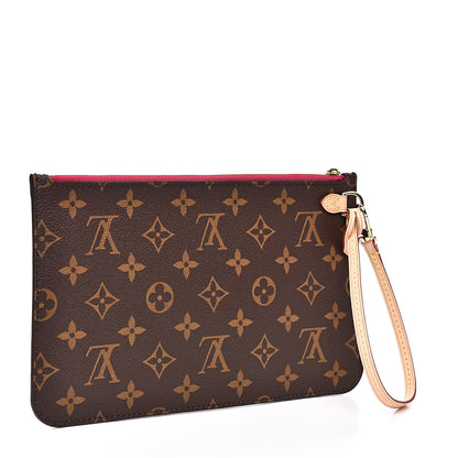 Louis Vuitton Monogram Neverfull MM GM Pochette Pivoine 3 of 8