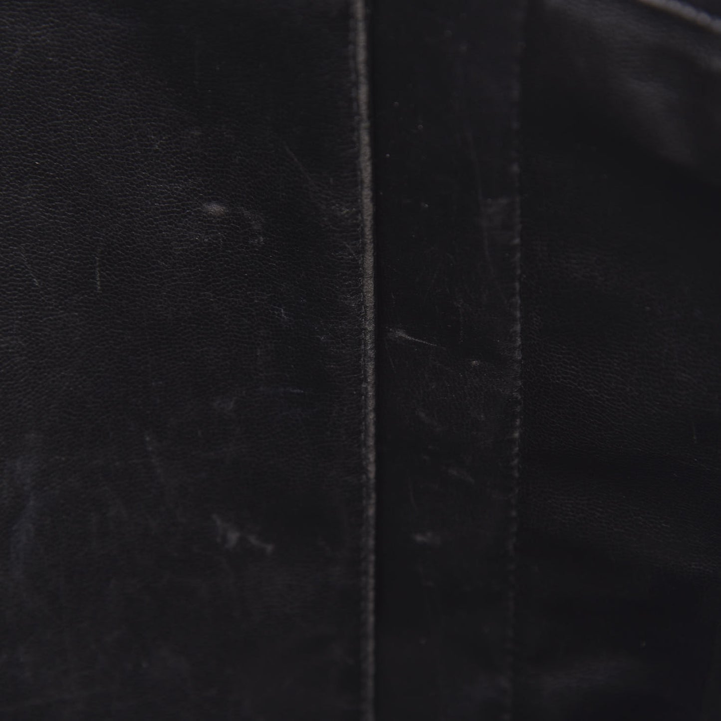 Lambskin Quilted Shoulder Bag Black