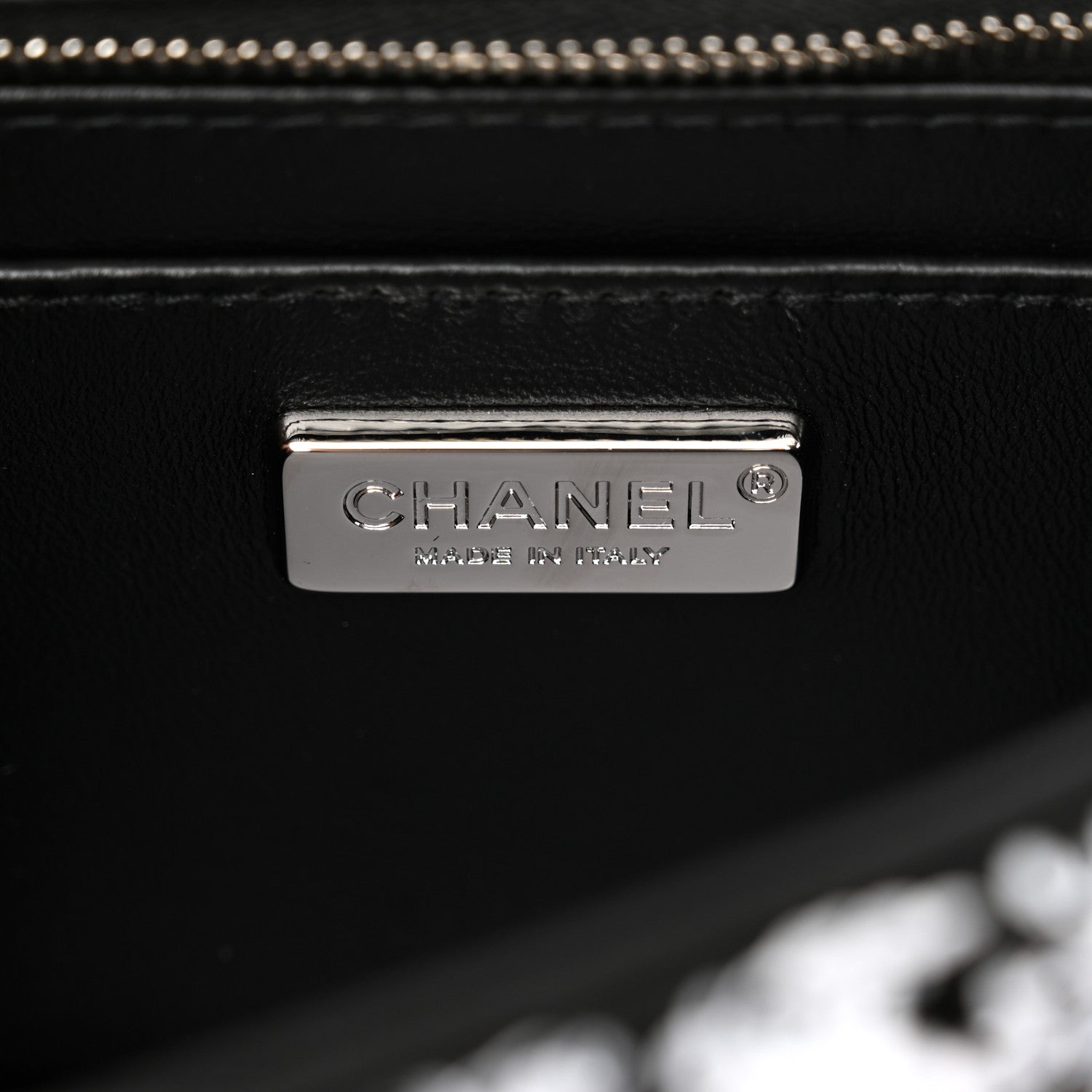 Chanel Sequin Houndstooth Small Flap Black White 6 of 11