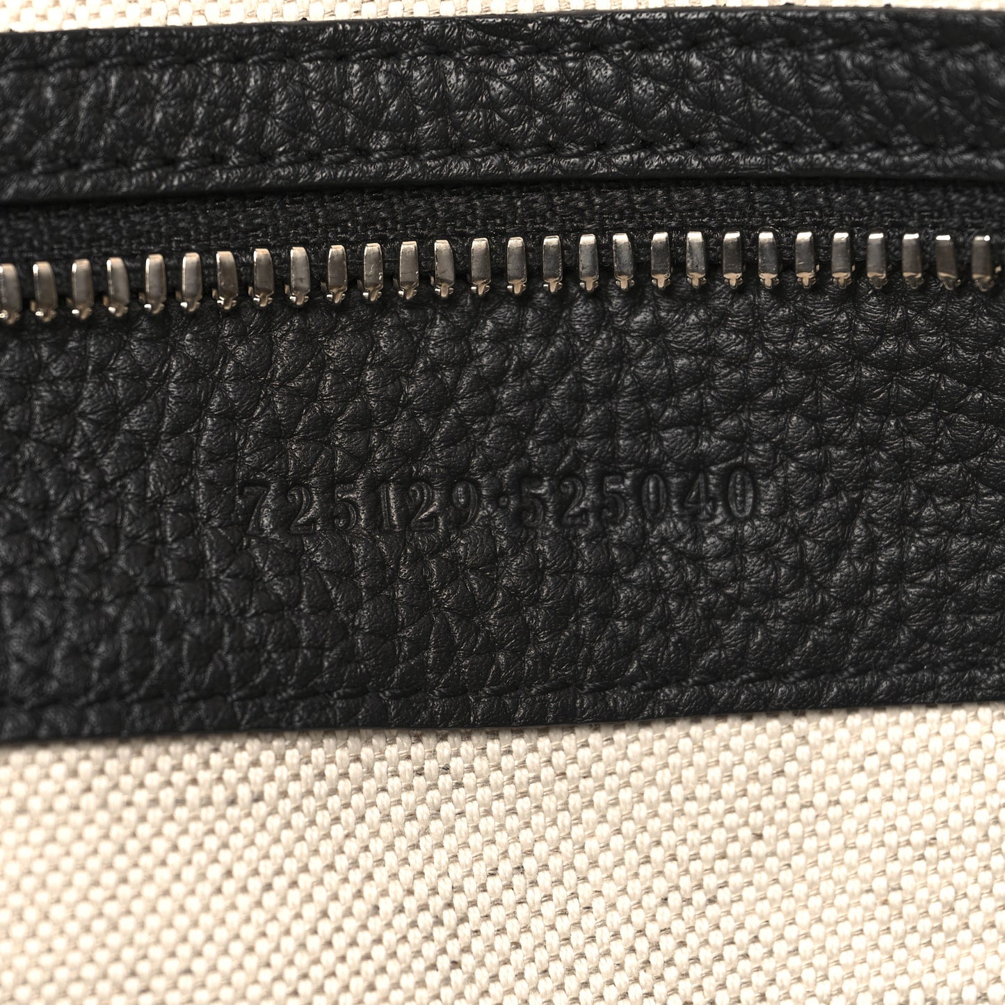 Piuma Calfskin Jumbo GG Embossed Large Duffle Bag Black