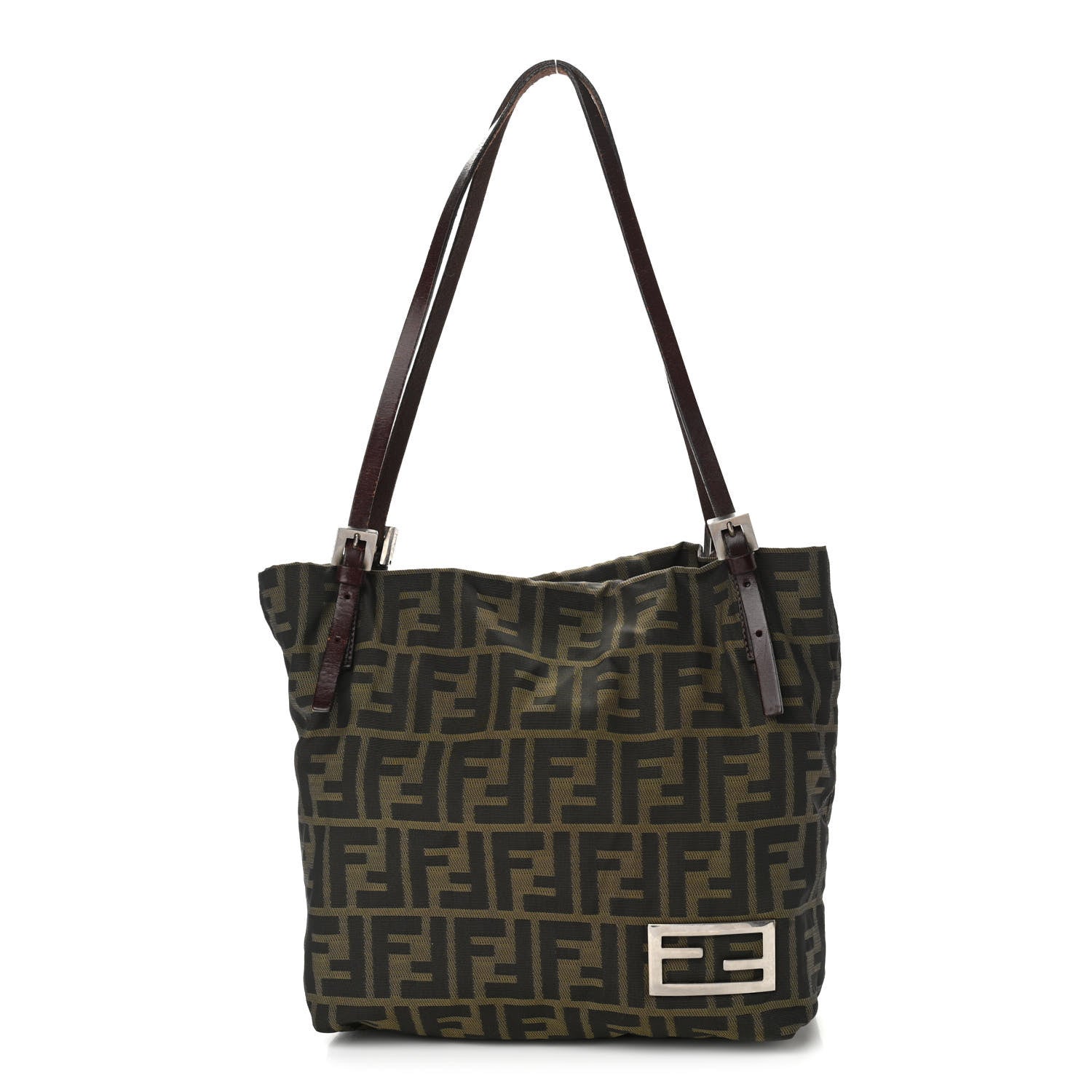 Fendi Zucca Tote Tobacco 1 of 14