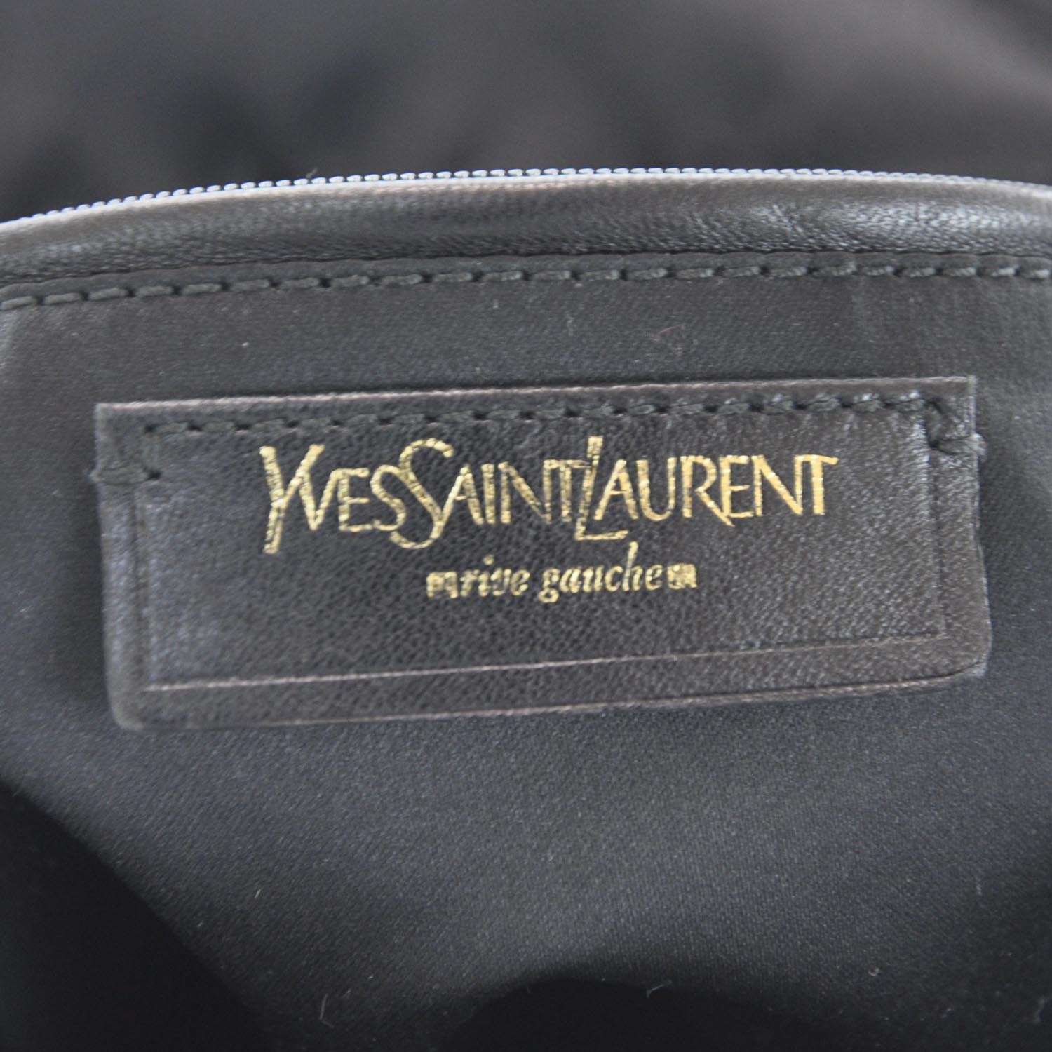 Saint Laurent Patent Leather Oversized Muse Black 8 of 9
