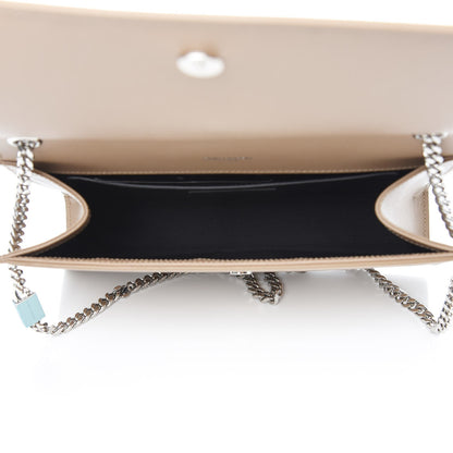 Saint Laurent Grain De Poudre Medium Classic Monogram Kate Satchel Sable Beige 5 of 7