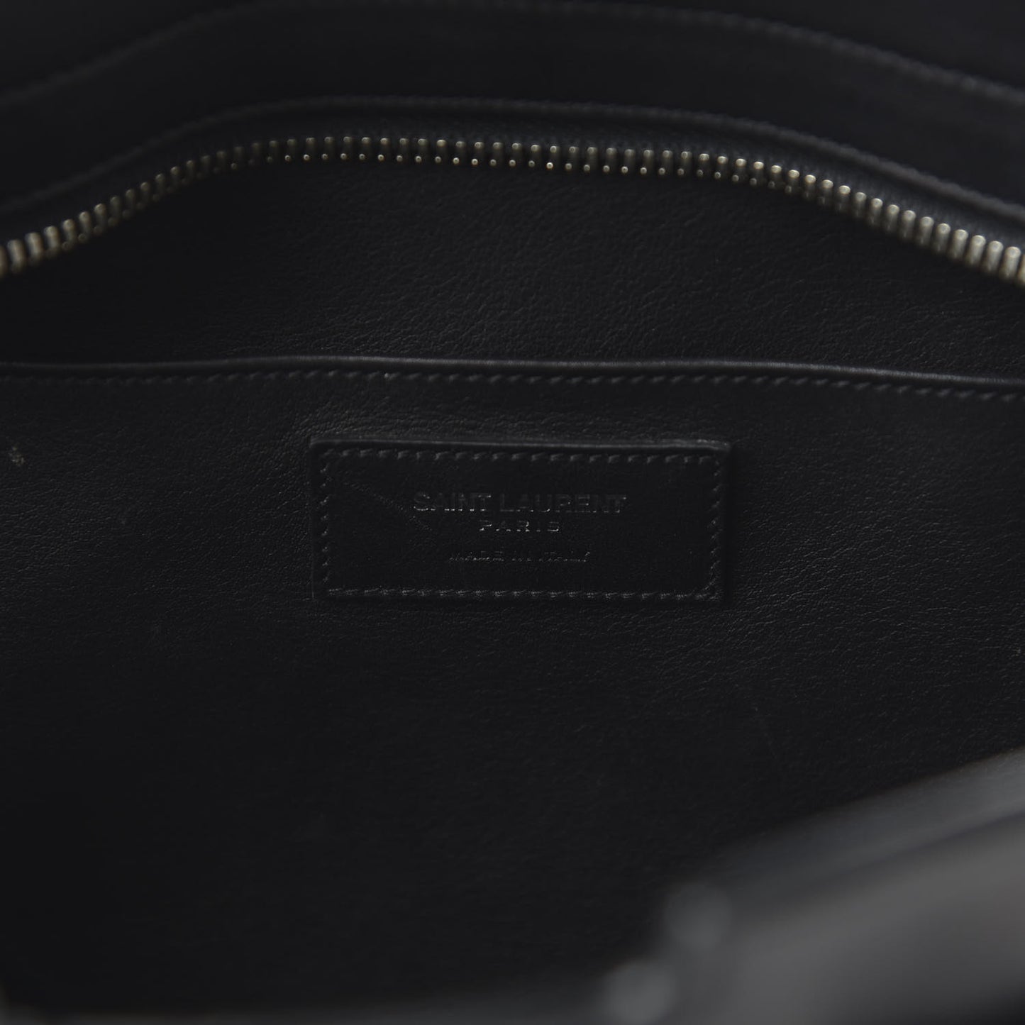 Smooth Calfskin Small Monogram Cabas Black