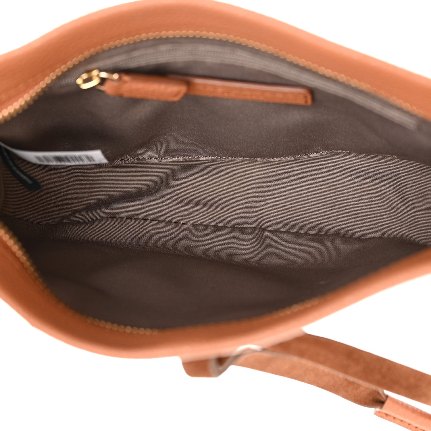 Marc Jacobs Pebbled Calfskin Small Maverick Crossbody Smoked Almond 5 of 11