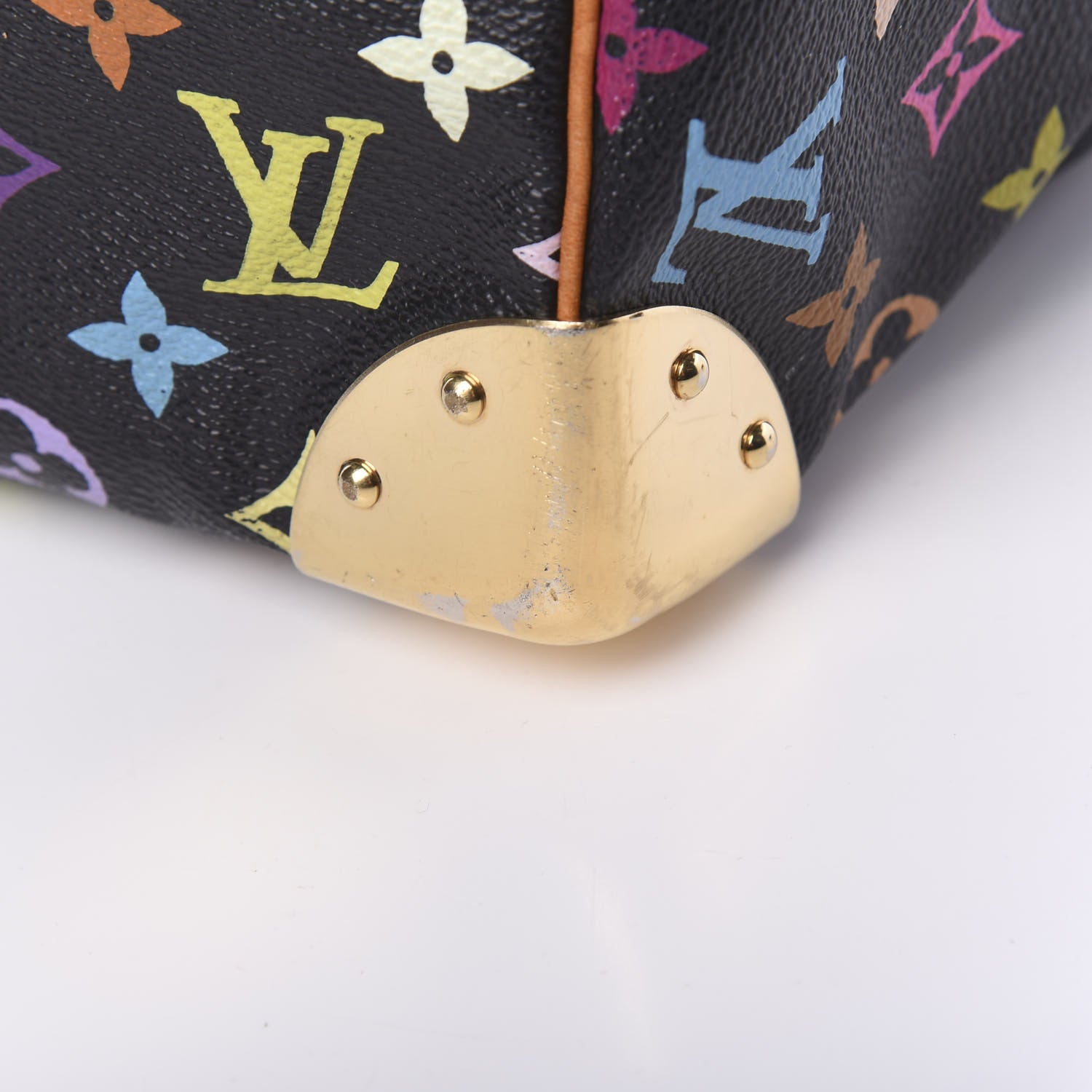 Louis Vuitton Monogram Multicolor Speedy 30 Black 9 of 16