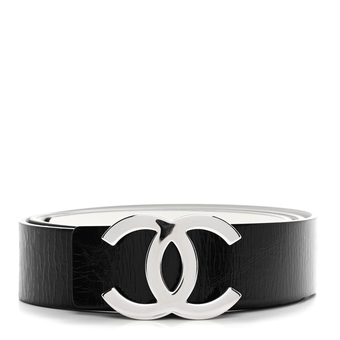 Calfskin CC Reversible Belt 90 36 Black White