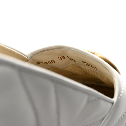 Gucci Nappa Matelasse GG Marmont Espadrilles 39 Great White 18 of 18