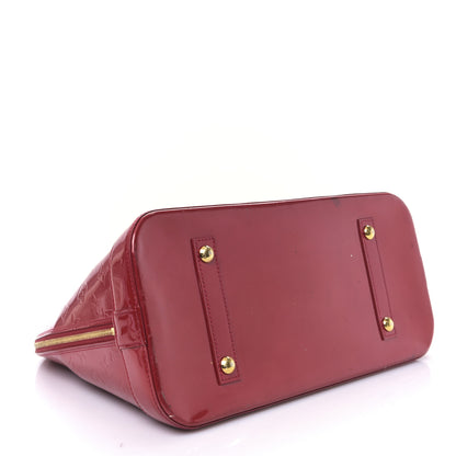 Louis Vuitton Vernis Alma MM Pomme D'Amour 4 of 8