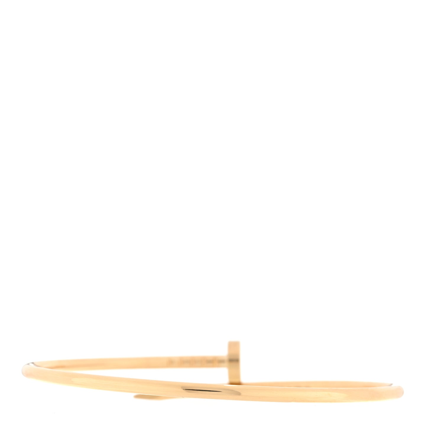 18K Yellow Gold Small Juste Un Clou Bracelet 17
