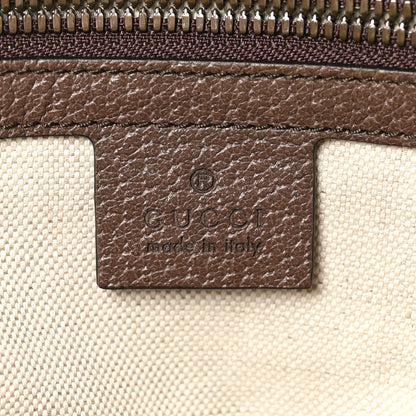 Gucci GG Supreme Monogram Calfskin Web Small Ophidia Day Backpack Beige Ebony New Acero 6 of 10