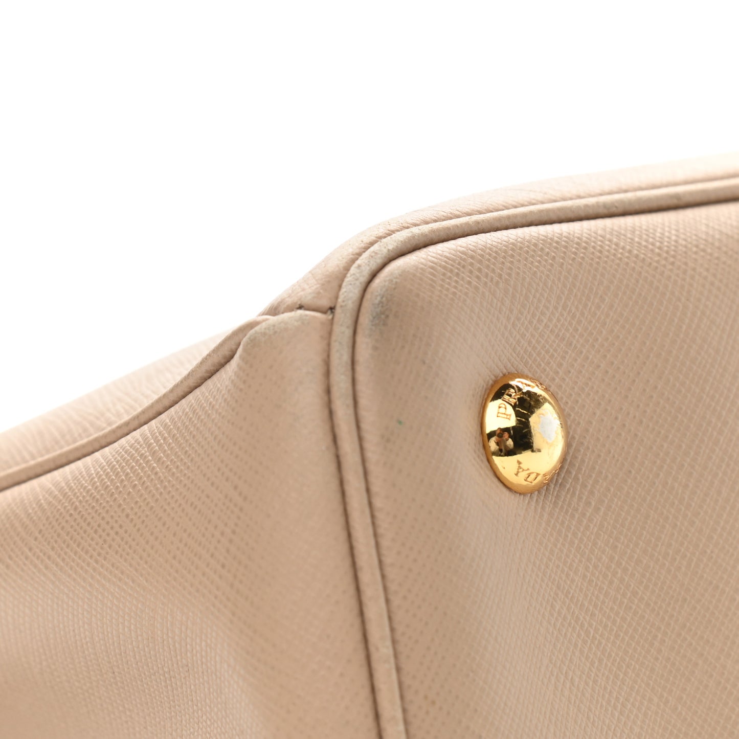 Saffiano Medium Galleria Double Zip Tote Sabbia