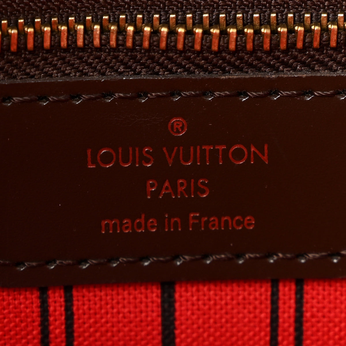 Louis Vuitton Damier Ebene Neverfull MM 6 of 13