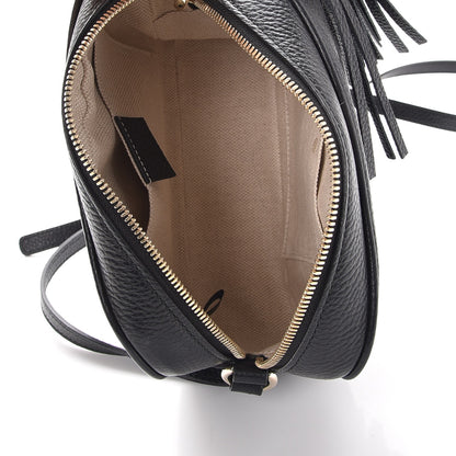 Gucci Pebbled Calfskin Small Soho Disco Bag Black 5 of 7