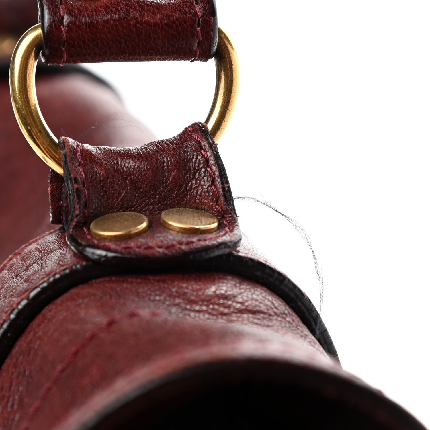 Proenza Schouler Lambskin Medium PS1 Satchel Burgundy 6 of 6