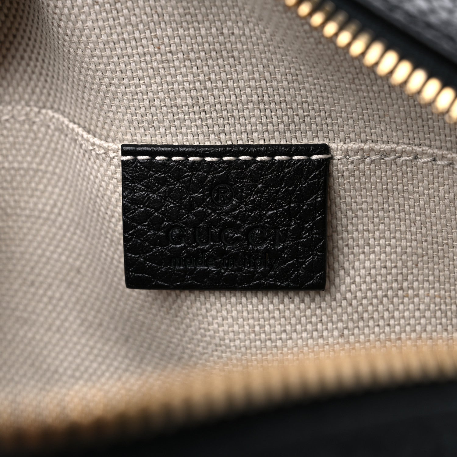 Gucci Pebbled Calfskin Small Soho Disco Bag Black 6 of 10