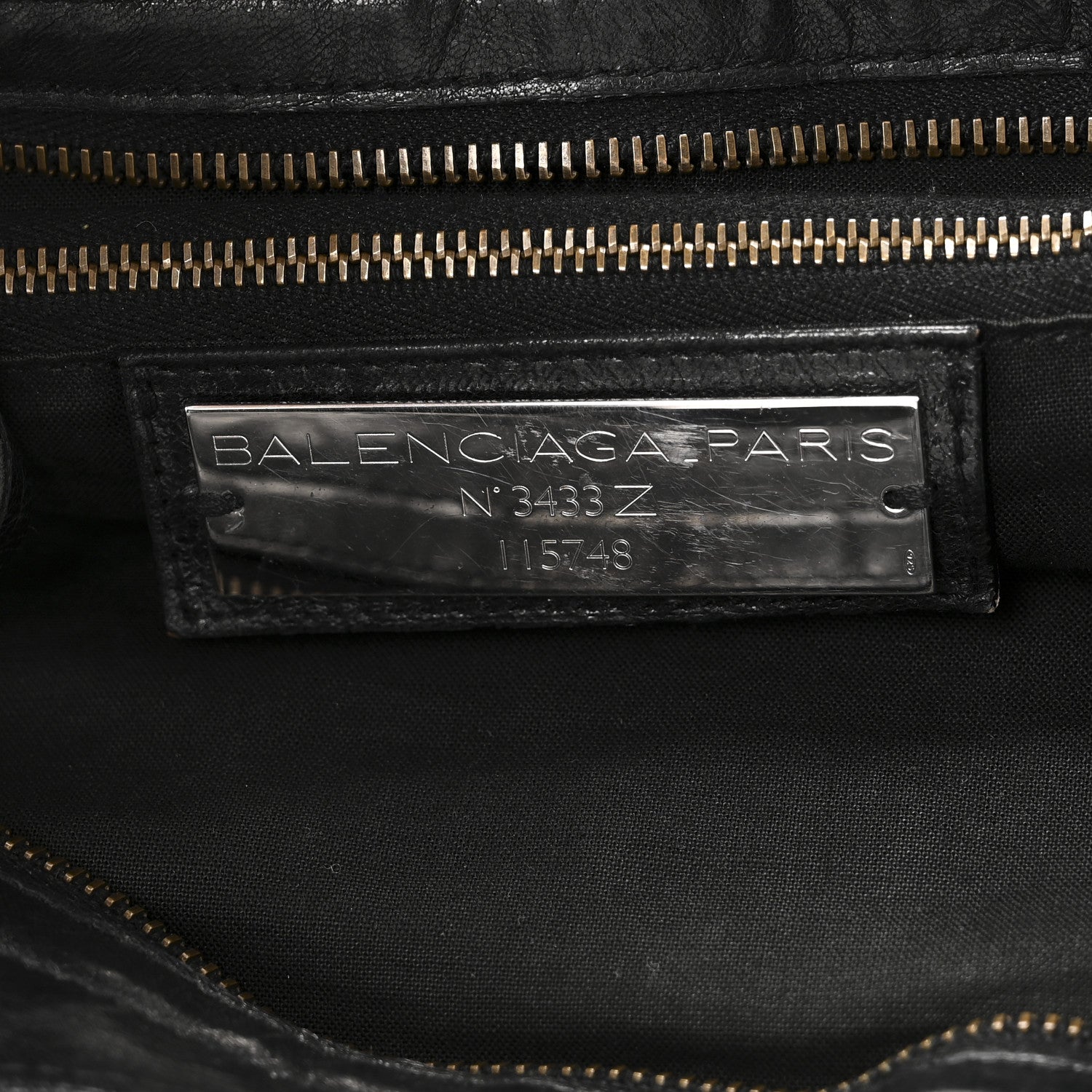 Balenciaga Agneau Classic Hardware City Black 7 of 11