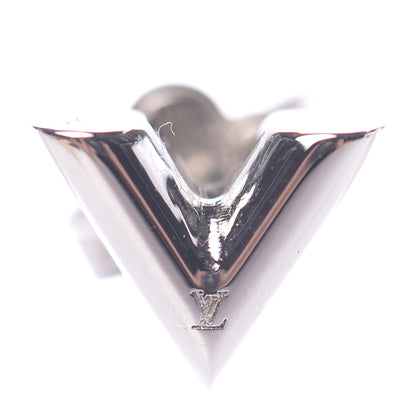 Louis Vuitton Essential V Stud Earrings Silver 3 of 5