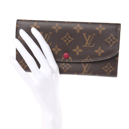 Louis Vuitton Monogram Emilie Wallet Fuchsia 2 of 10
