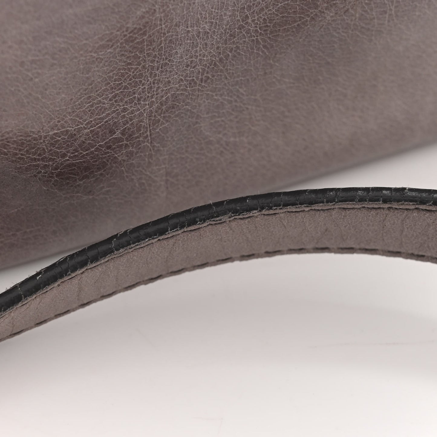 Vitello Shine Top Handle Satchel Peltro