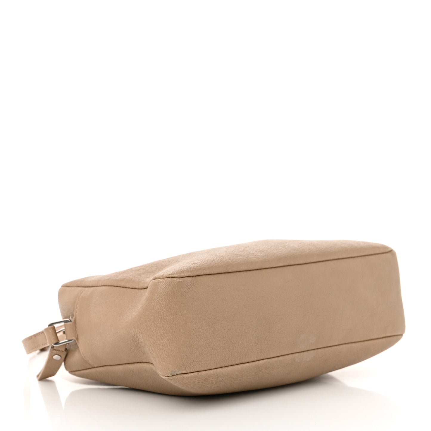 Lambskin Monogram Small Lou Camera Bag Dark Beige