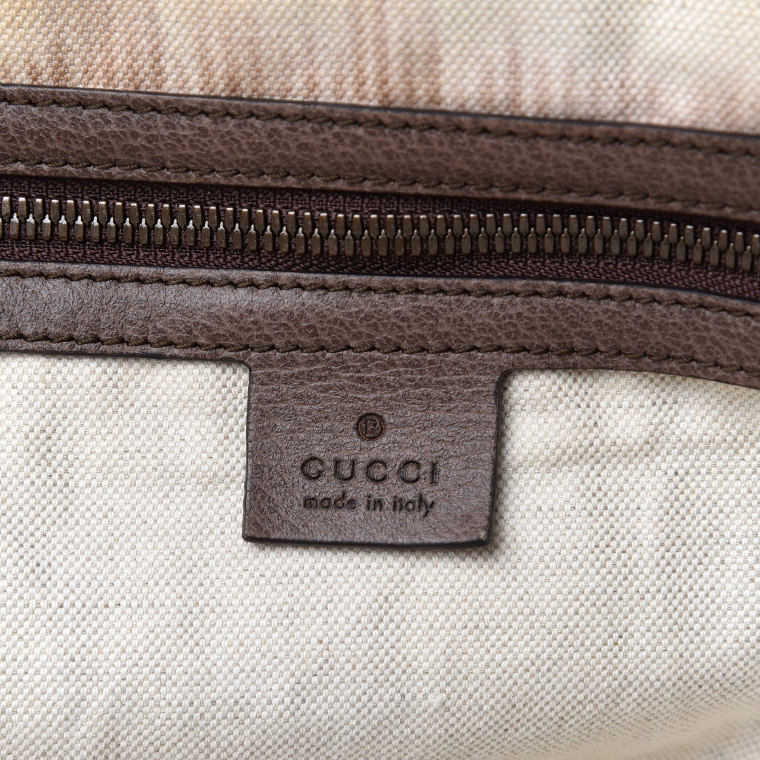 Gucci GG Supreme Monogram Medium Ophidia Day Backpack Brown 5 of 11