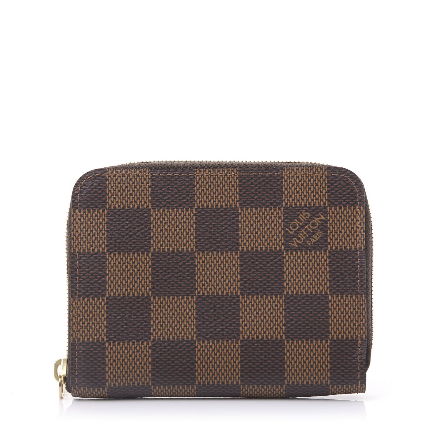 Damier Ebene Zippy Coin Purse