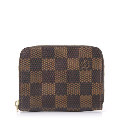 Louis Vuitton Damier Ebene Zippy Coin Purse 1 of 10