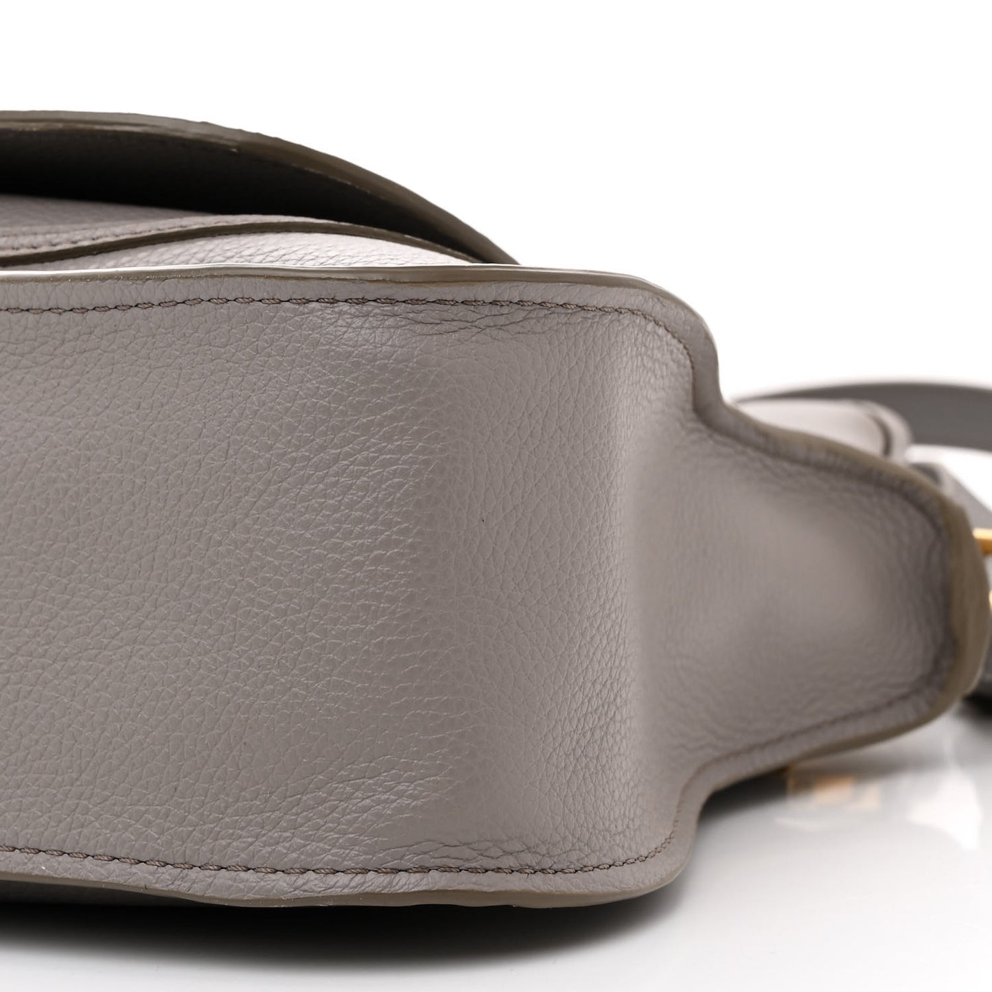 Calfskin Small Marcie Satchel Cashmere Grey