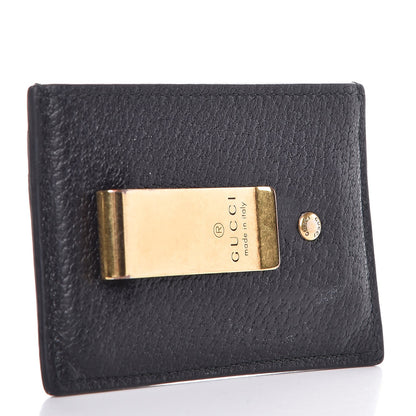 Gucci Calfskin Web Money Clip Black 3 of 10