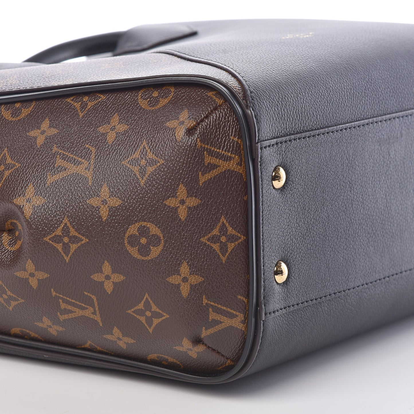 Calfskin Monogram Kimono Tote Black