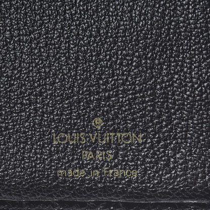 Louis Vuitton Crocodile Brazza Wallet Black 6 of 6