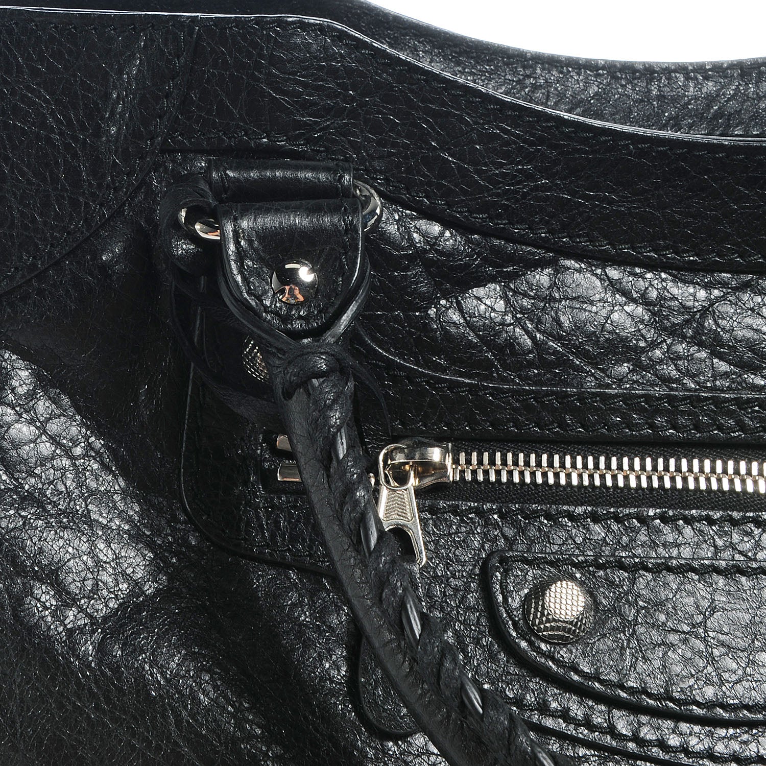 Balenciaga Agneau Giant 12 Silver Hardware Velo Black 9 of 9