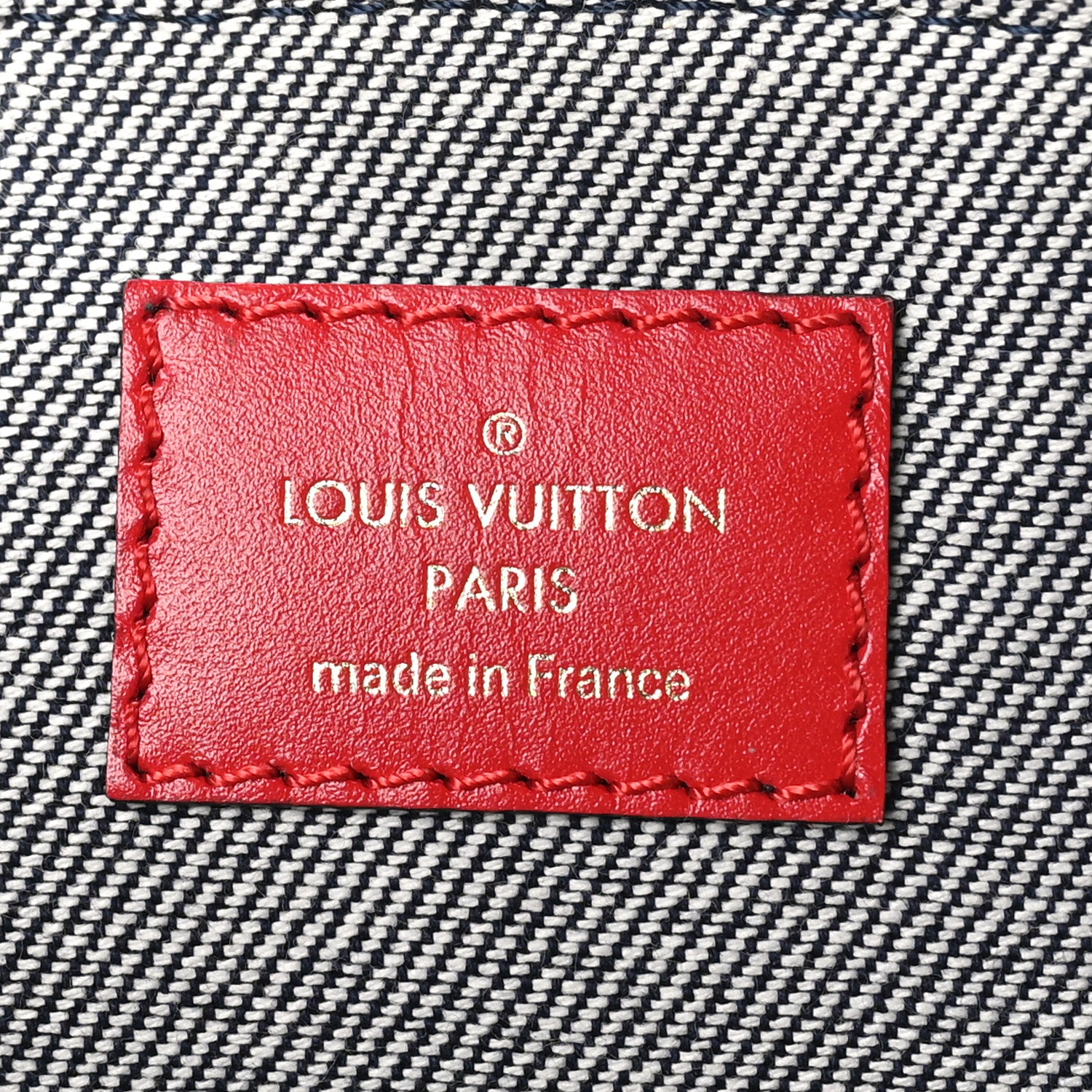 Louis Vuitton Denim Damier Monogram Patchwork Alma BB 6 of 9