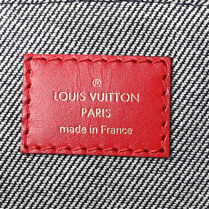 Louis Vuitton Denim Damier Monogram Patchwork Alma BB 6 of 9