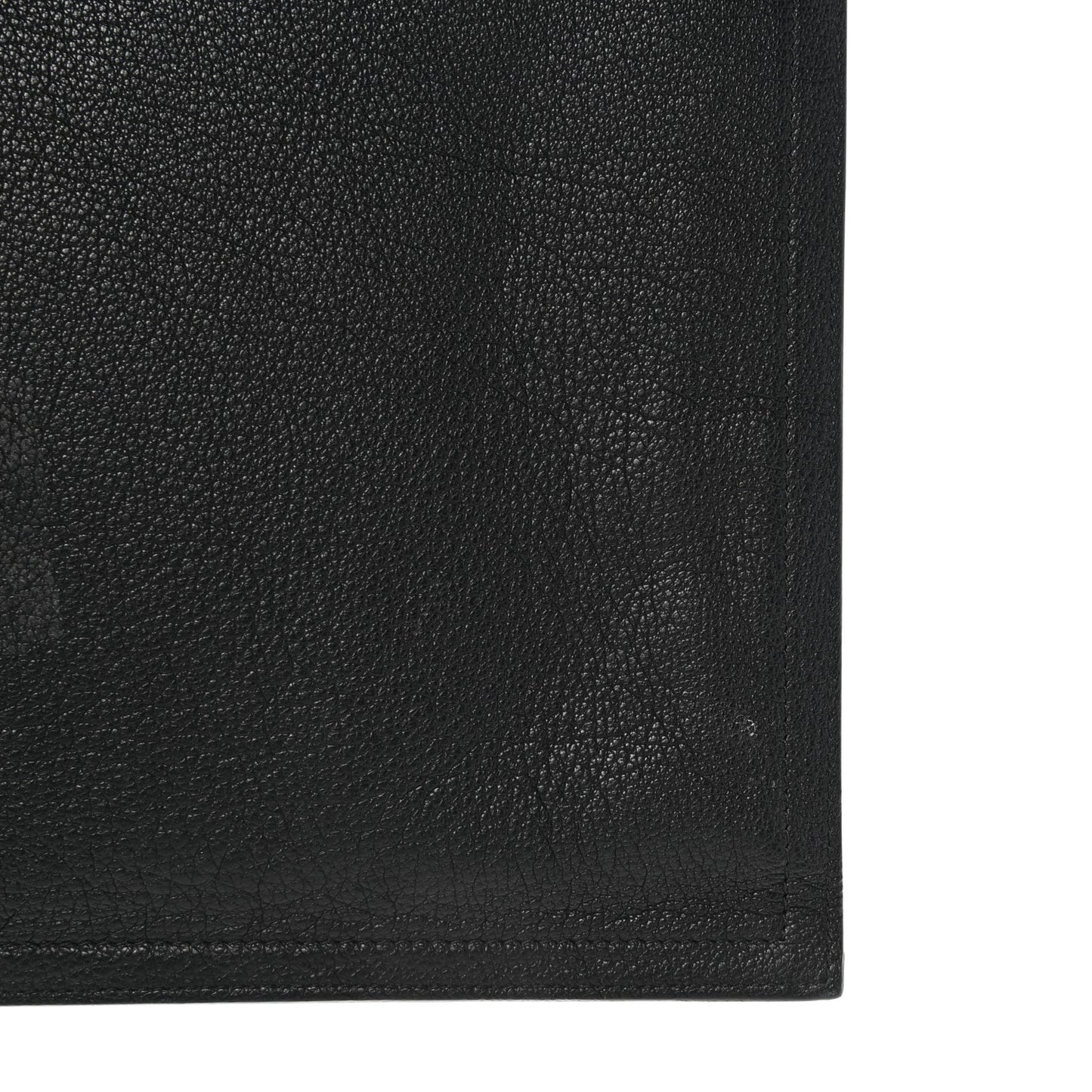 Sugar Goatskin Medium Antigona Pouch Black