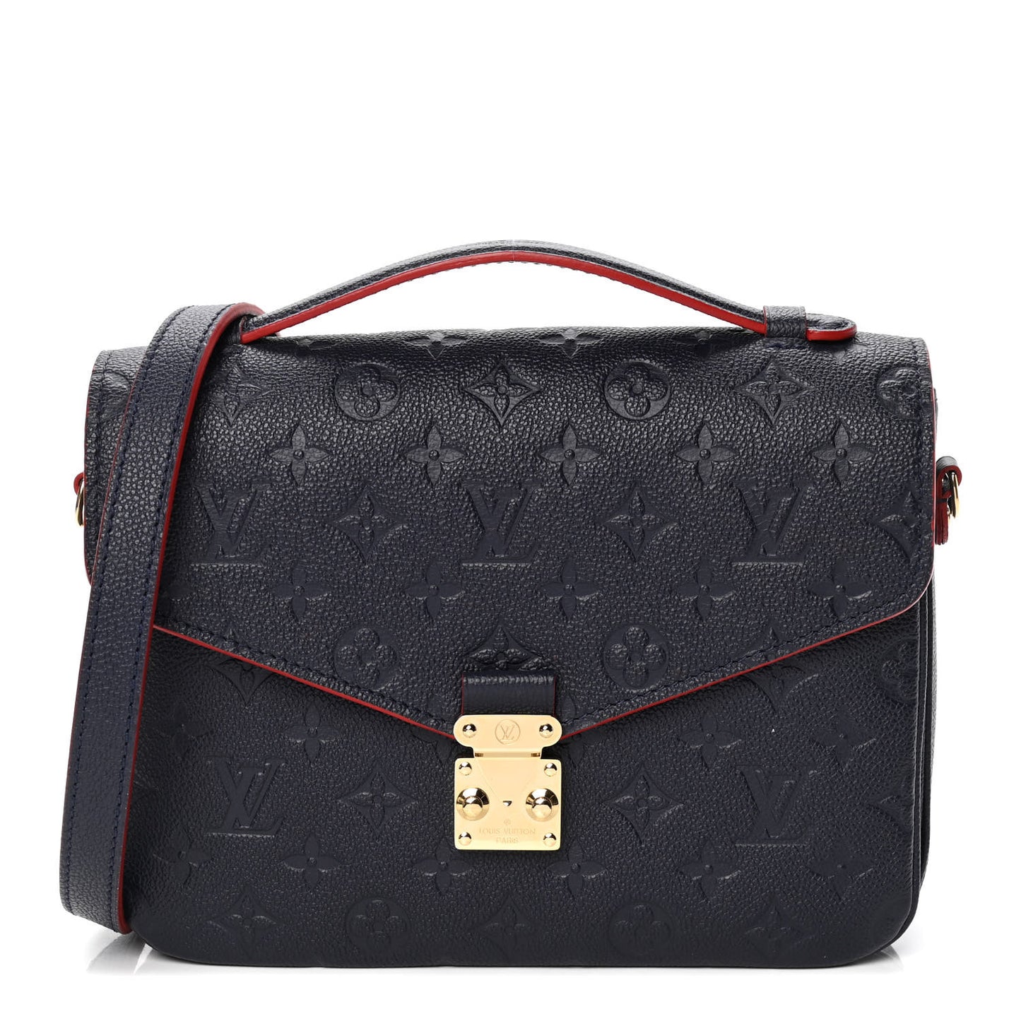 Empreinte Pochette Metis Marine Rouge