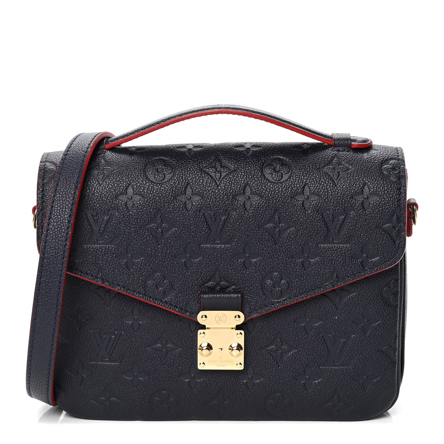 Louis Vuitton Empreinte Pochette Metis Marine Rouge 1 of 10
