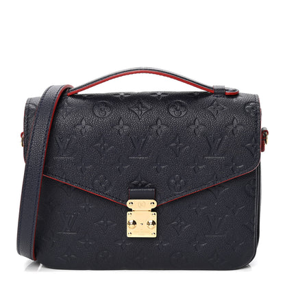 Louis Vuitton Empreinte Pochette Metis Marine Rouge 1 of 10
