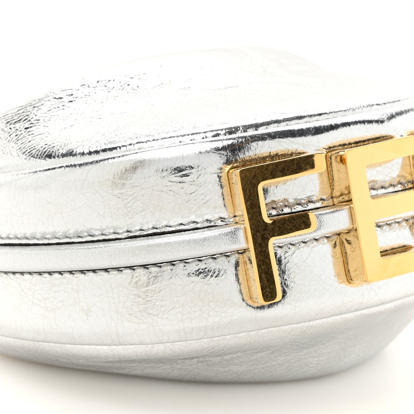 Rock Millenium Nano Fendigraphy Hobo Charm Argento