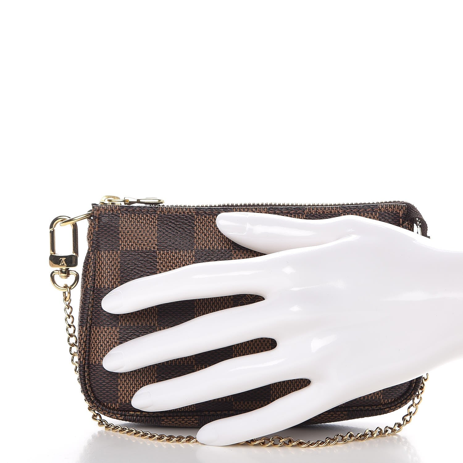 Louis Vuitton Damier Ebene Mini Pochette Accessories 2 of 7