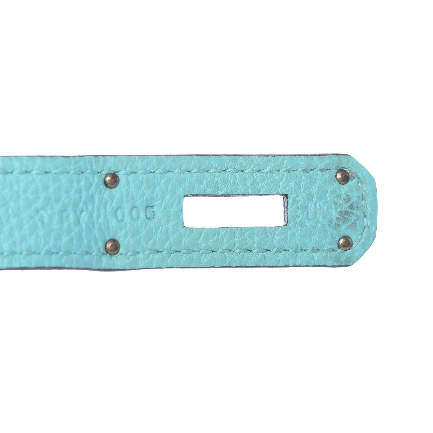 Togo Birkin 35 Bleu Atoll