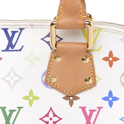 Louis Vuitton Monogram Multicolor Alma White 12 of 15