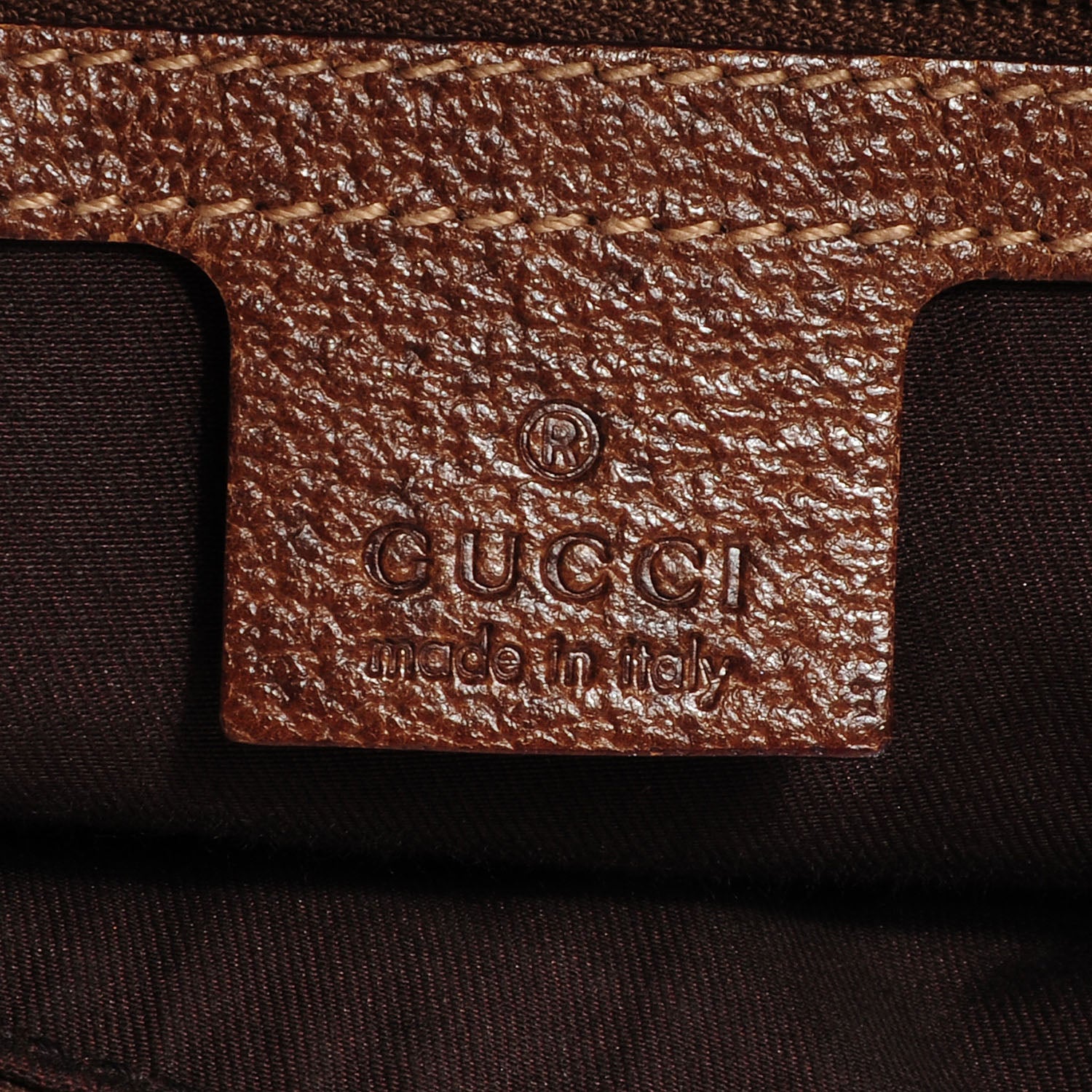 Gucci Monogram Pelham Studded Shoulder Bag Brown 7 of 8