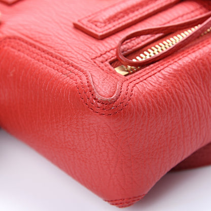 3.1 Phillip Lim 3.1 Textured Calfskin Mini Pashli Satchel Red 9 of 12