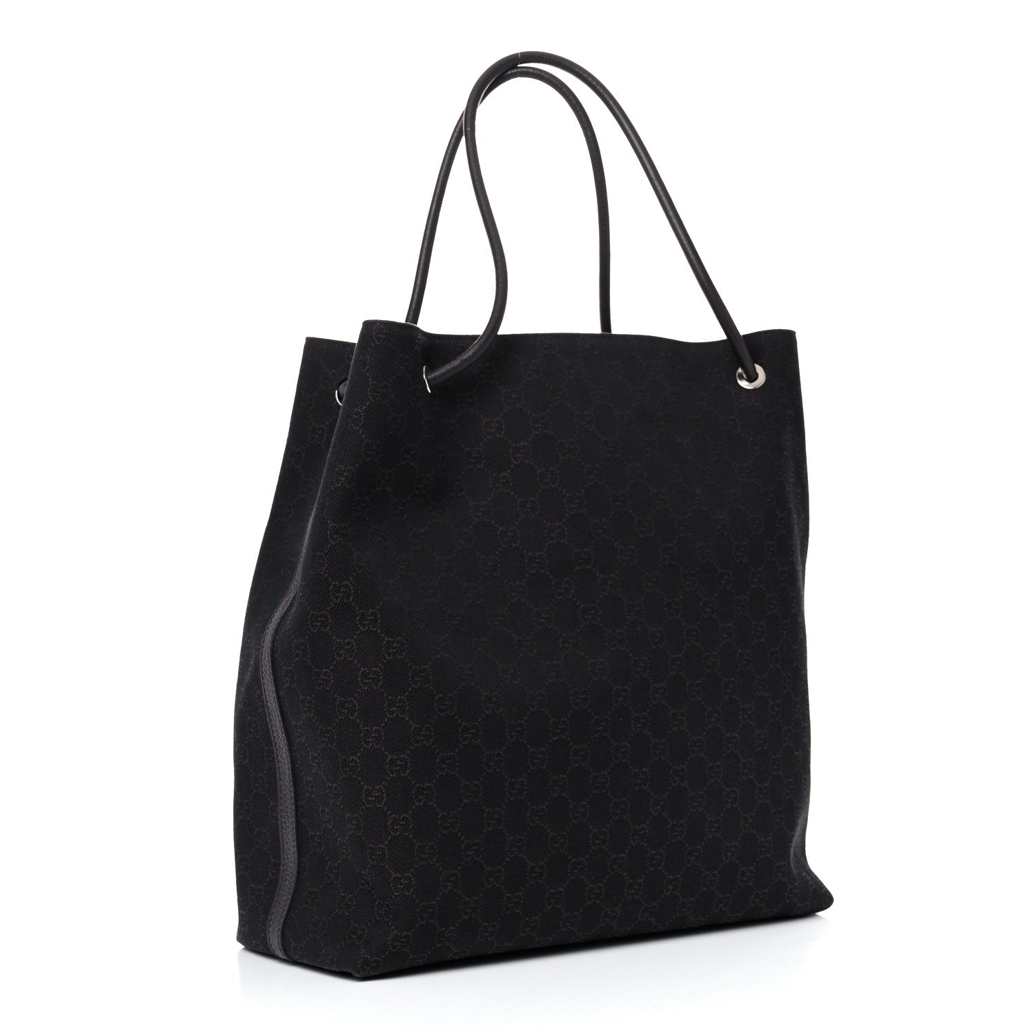 Gucci Monogram Large Gifford Shopping Tote Brown 3 of 11