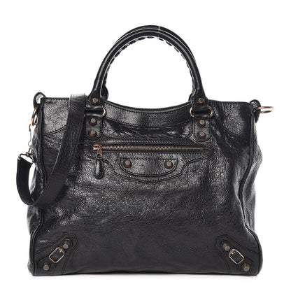 Balenciaga Agneau Giant 12 Rose Gold Hardware Velo Black 1 of 12