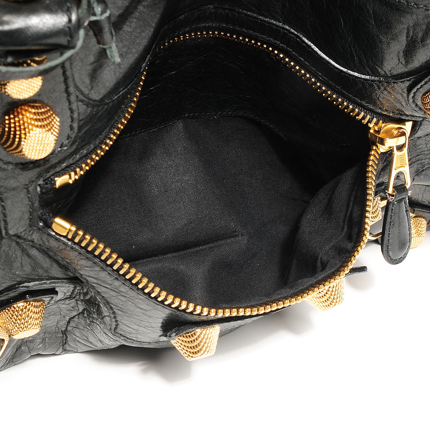 Balenciaga Chevre Giant 21 Gold Hardware City Black 8 of 13
