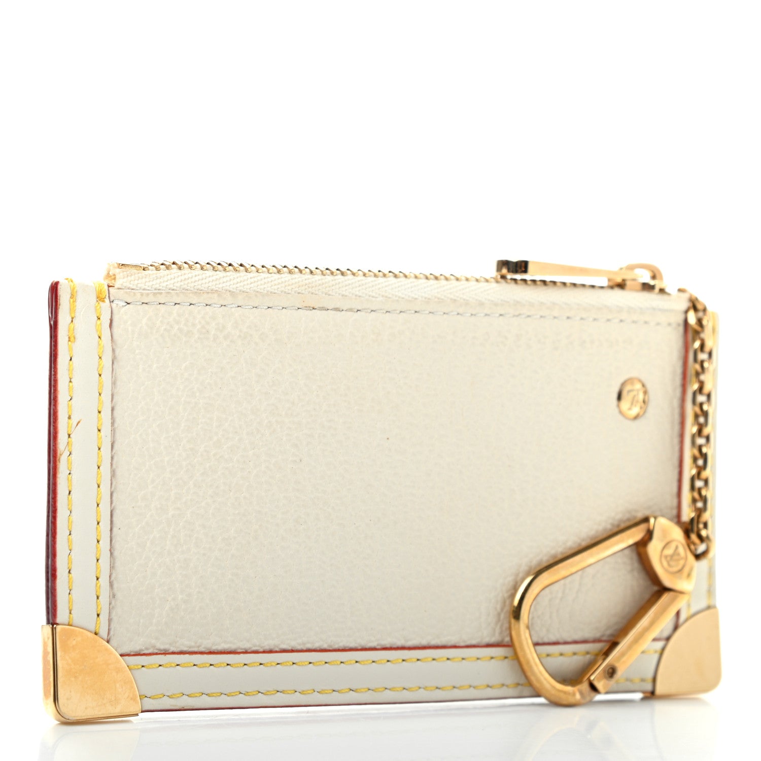 Louis Vuitton Suhali Key Pouch White 3 of 9